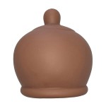 DIABLO PICANTE - BRINQUEDO ANTI-STRESS EM FORMATO DE SEIO MARROM